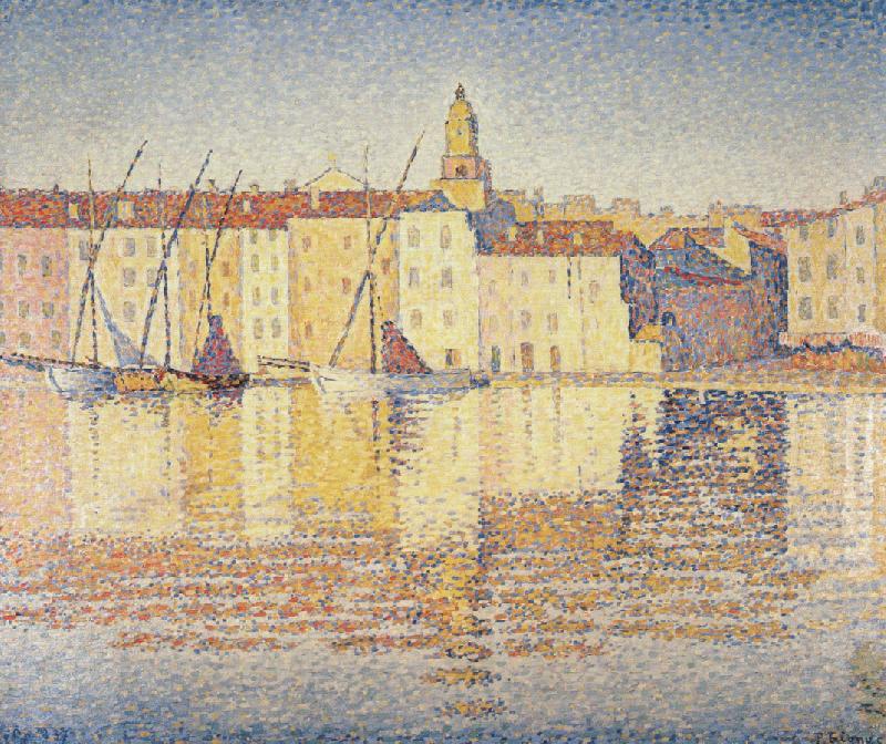 Paul Signac houses in the port saint tropez opus China oil painting art